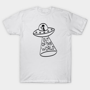 Out of This World - Black T-Shirt